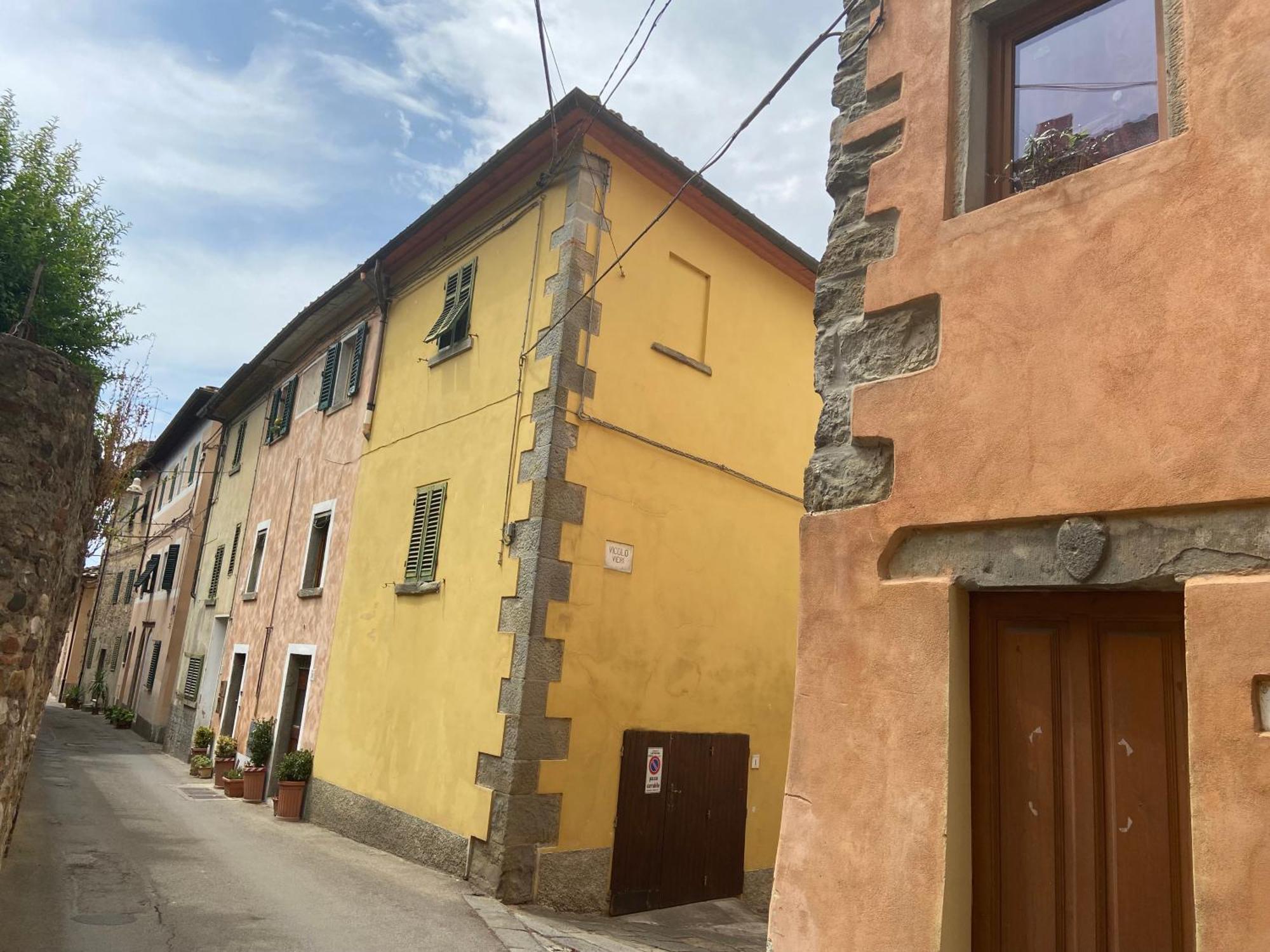Lo Sdrucciolo Vila Laterina Exterior foto